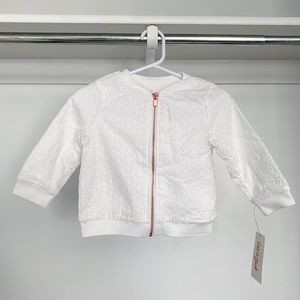 Cat and Jack eyelet jacket